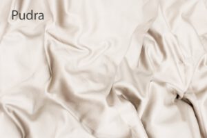 satina-audums-pudra