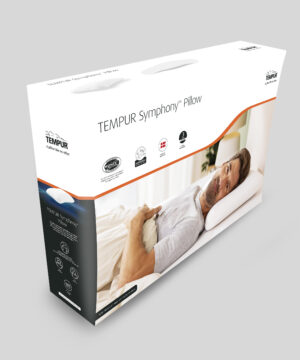 18091 TEMPUR Ergonomic Pillow Symphony Packaging Packshot_Front