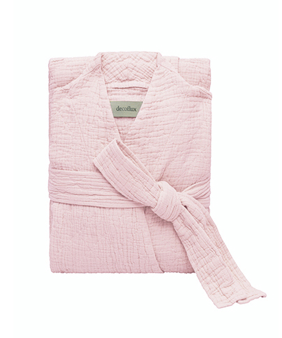 Kokvilnas halāts Orion Angel Pink Decoflux