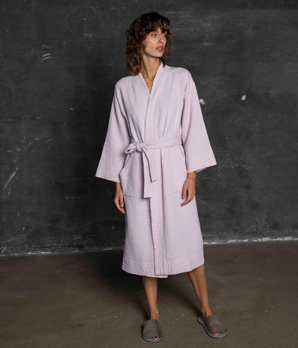 Halāts kokvilnas Orion Angel Pink