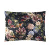 Satīna spilvendrāna Secret Garden Dark Blue