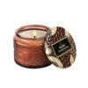 Voluspa aromātiskā svece Forbidden Fig stikla trauciņā ar vāciņu