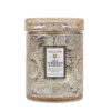 Voluspa aromātiskā svece Gilt Pomander stikla trauciņā ar vāciņu