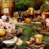 Voluspa aromātiskās sveces Baltic Amber smaržīga kompozīcija